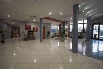 Interior entrance