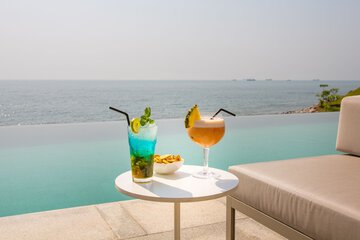Poolside bar