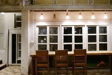 Front of property - evening/night