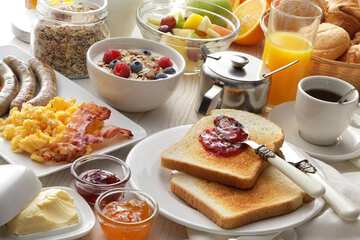 Breakfast area