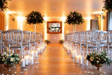 Indoor wedding