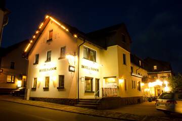 Front of property - evening/night