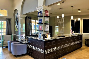 Check-in/check-out kiosk