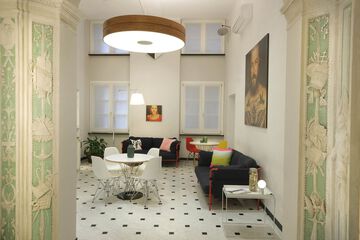 Lobby sitting area