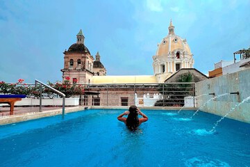Rooftop pool