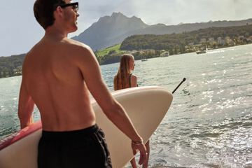 Surfing/boogie boarding