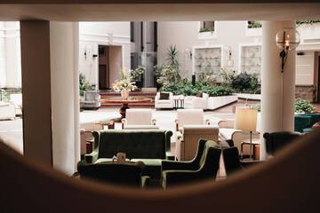 Lobby sitting area