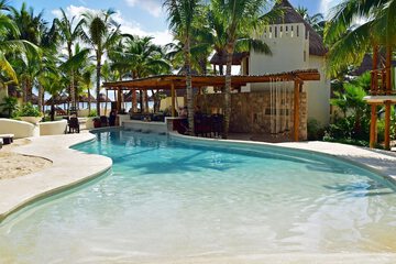Swim-up bar