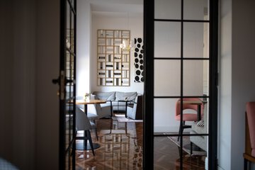 Lobby sitting area