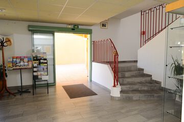 Interior entrance