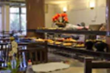 Breakfast area