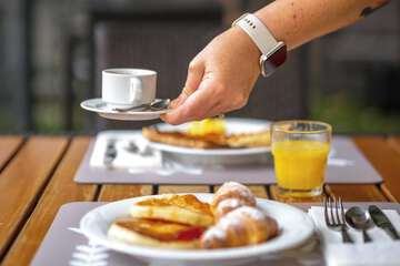 Breakfast buffet