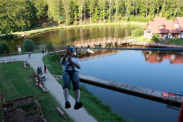 Outdoor rock climbing