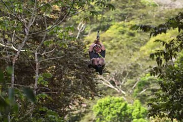 Ziplining
