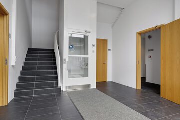 Interior entrance