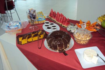 Breakfast area