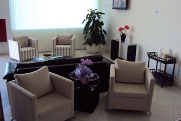 Lobby sitting area
