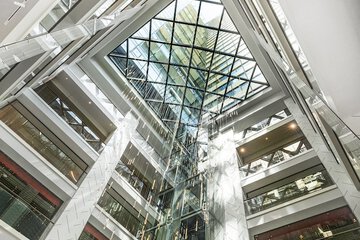 Interior entrance