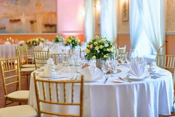 Indoor wedding
