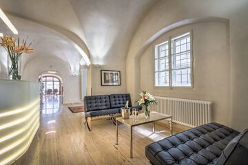 Lobby sitting area