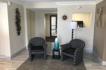 Lobby sitting area