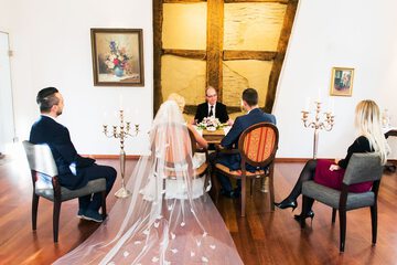 Indoor wedding