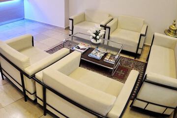 Lobby sitting area