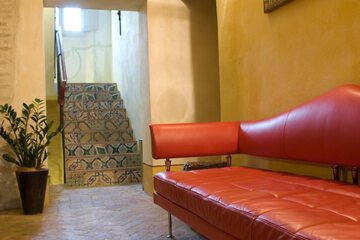 Interior entrance