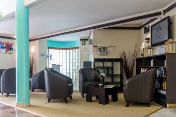 Interior entrance
