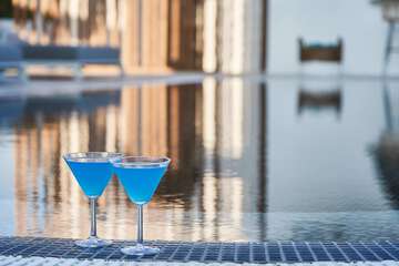 Poolside bar