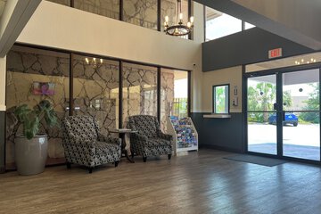 Lobby sitting area