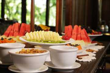 Breakfast area