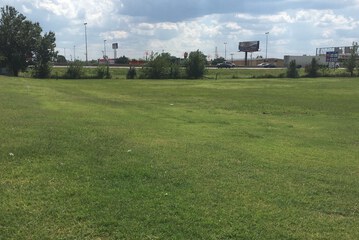 Outdoor banquet area