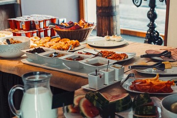 Breakfast buffet