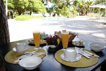 Breakfast area