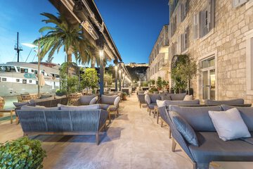 Front of property - evening/night