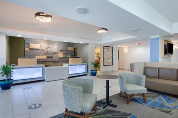 Lobby sitting area