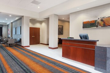 Check-in/check-out kiosk