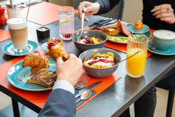Breakfast area