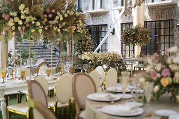 Indoor wedding