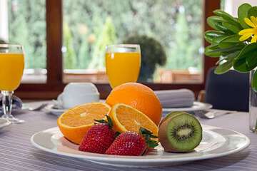 Breakfast area