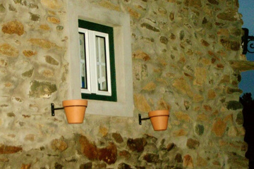 outside