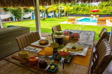 Breakfast area