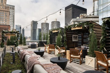 Rooftop terrace