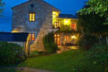 Front of property - evening/night