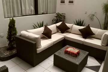 Lobby sitting area