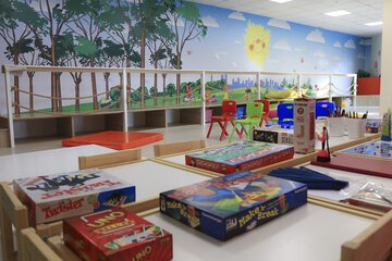 Children's play area - indoor