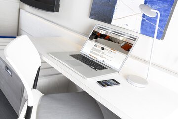 In-room business center