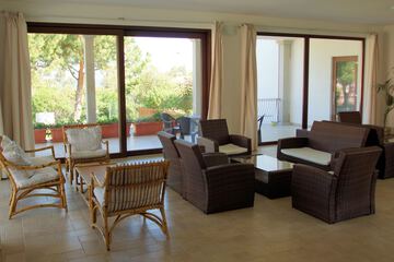 Lobby sitting area