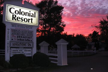 Front of property - evening/night
